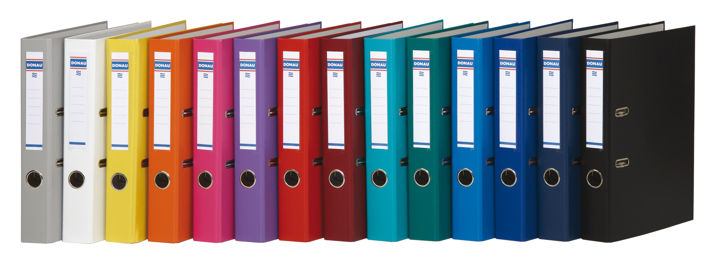 Регистратор 5см. А4 (PP), Master, сер. DONAU - фото 3