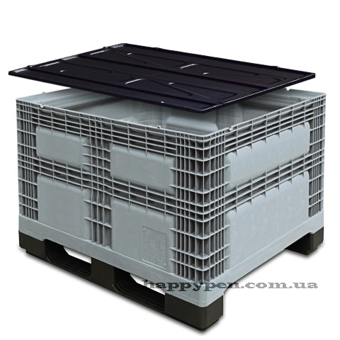 Кришка для пластикового контейнера PALOX (харчовий пластик) 1200*1000мм, чорн. Georg UTZ - фото 2