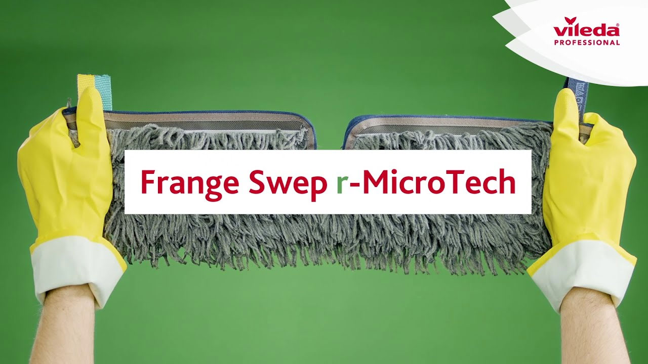 Насадка Моп плоская для швабры 50см., Swep Duo r-MicroTech Mop (169376) Vileda Professional - фото 4