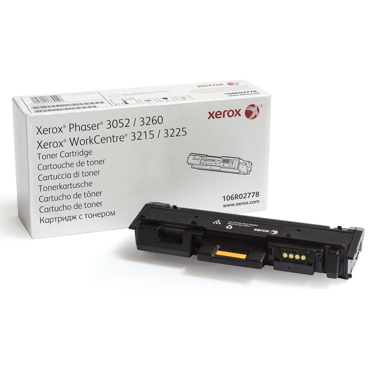 Тонер-картрідж для Phaser P3052/3260/WC3215/3225 (106R02778) XEROX - фото 3