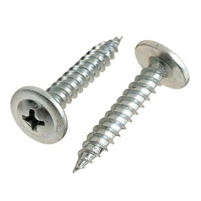 Саморезы по металлу 4,2х13, оцинкованный, с пресс шайбой, острый, 100 шт/уп. Украина - фото 1