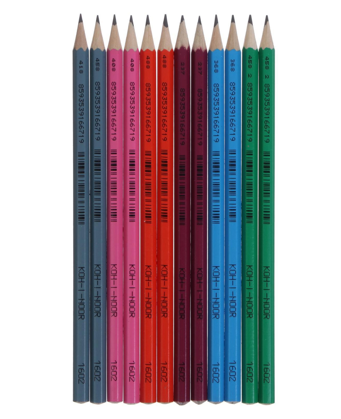 Карандаш простой графитный без резинки HB Astra Koh-i-noor - фото 3