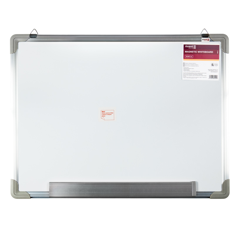 Доска белая магнитная сухостираемая, 45х60 см, алюм.рамка Axent - фото 6