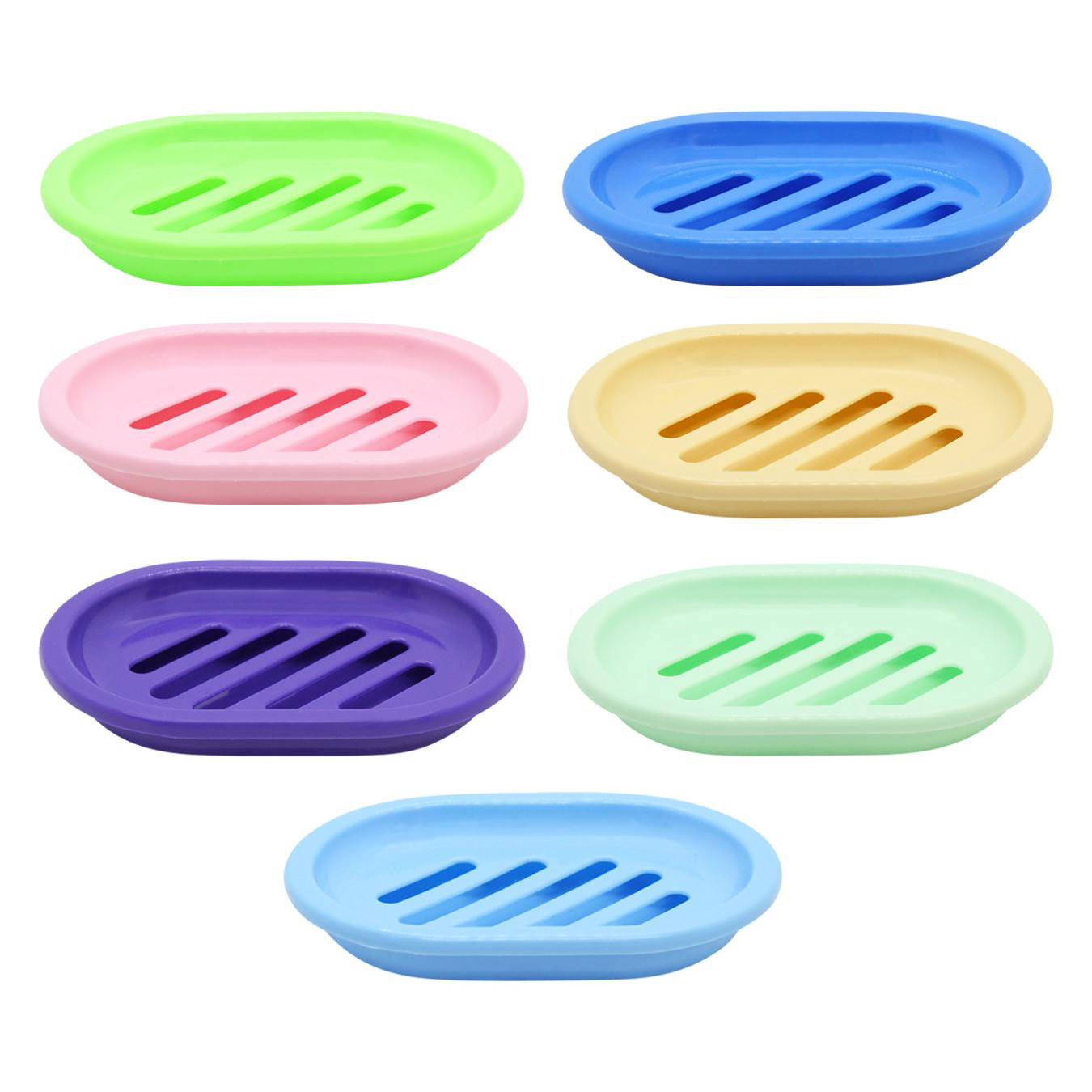 Мыльница для ванной, с подставкой, 13,5*9,5*2,4см., ассорт. Украина - фото 7