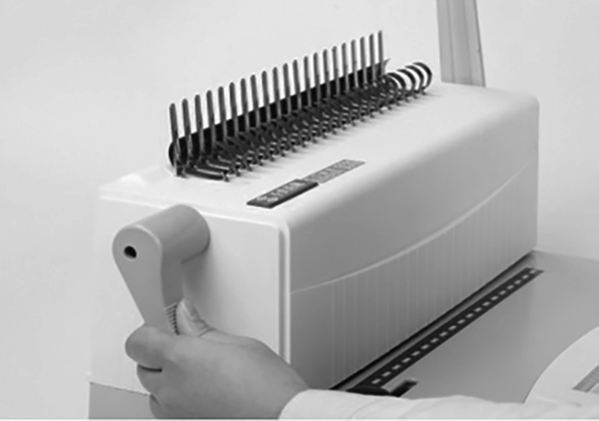 Біндер для пластикових пружин S60, до 450арк., діркопробивач на 15арк. D&Art - фото 5