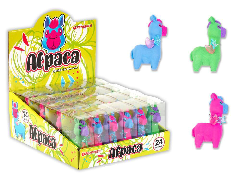 Гумка Alpaca, асорті Penmate - фото 1