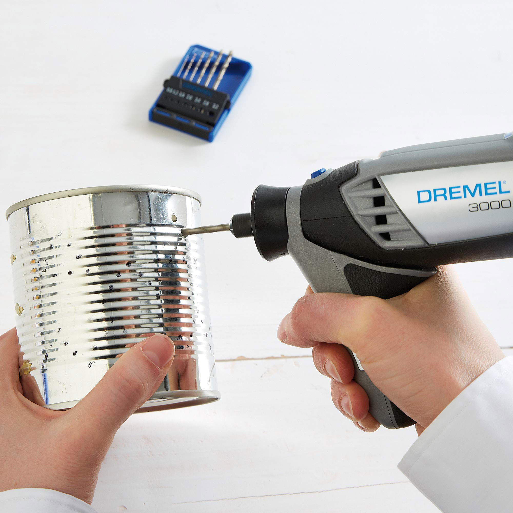Сверла по металлу Dremel 628, набор 7шт., 0.8,1.2,1.6,2.0,2.4,2.8,3.0 мм, HSS (2.615.062.832) Dremel - фото 4