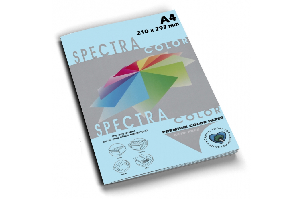 Spectra Color A4 паст. 75г/м2 (500лист.) блакит. Spectra Color - фото 3