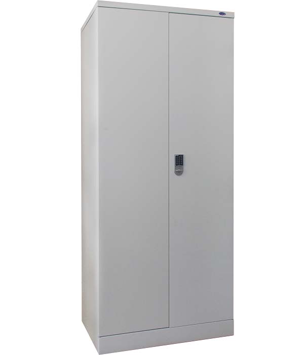 Шкаф канцелярский архивный 4полки, 2 двери, (1970*1200*455мм.) метал., электронной замок УХЛ-МАШ - фото 2