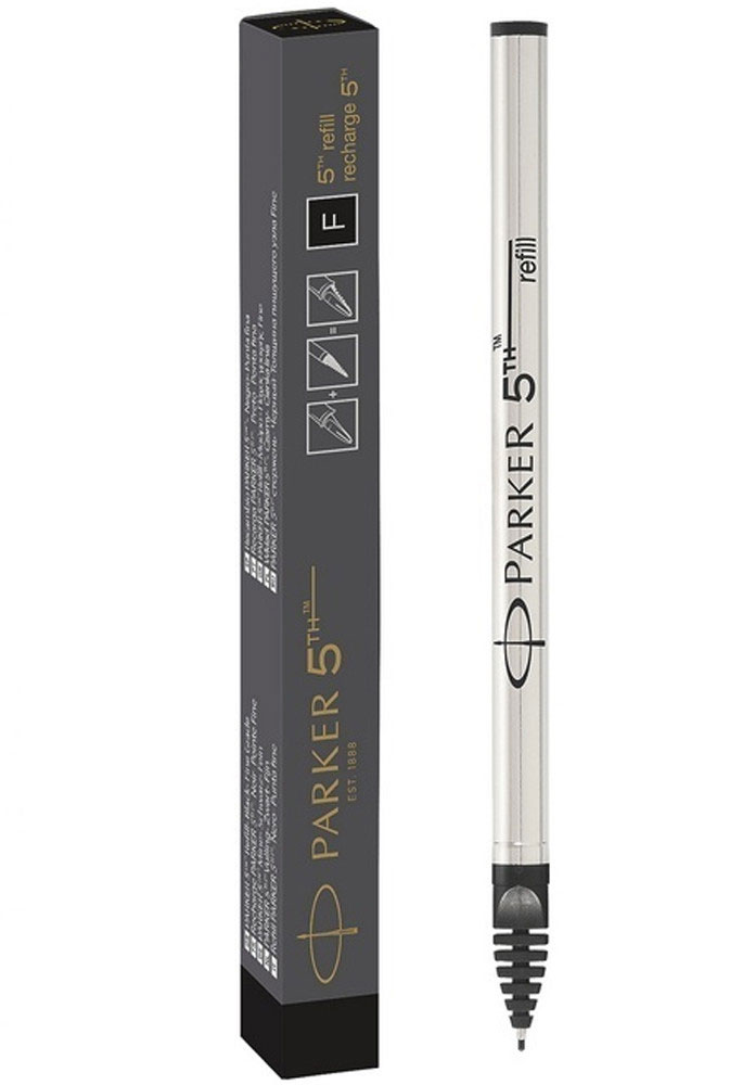 Стержень для роллера 5TH Technology F, толщина линии 0,5мм, черн. Parker - фото 2