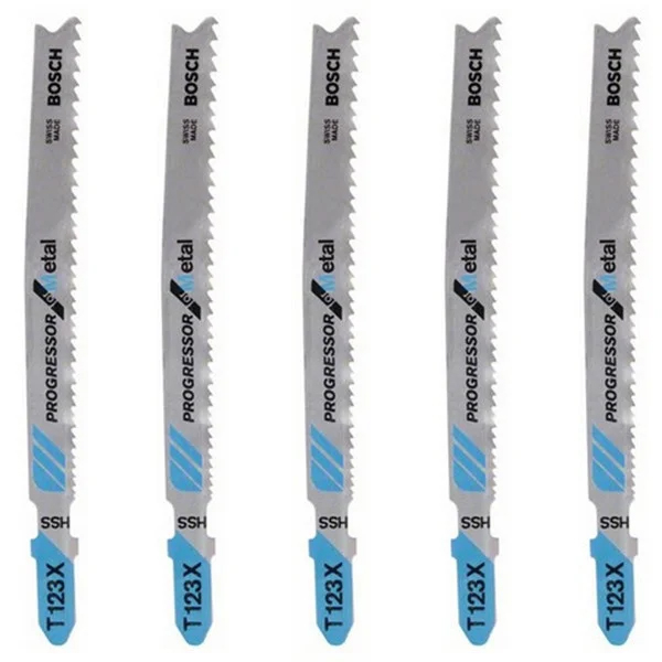 Пилка Лобзиковая Universal Metal T 123 XF9, 5ед/уп., раб/дл.74мм Metabo - фото 3