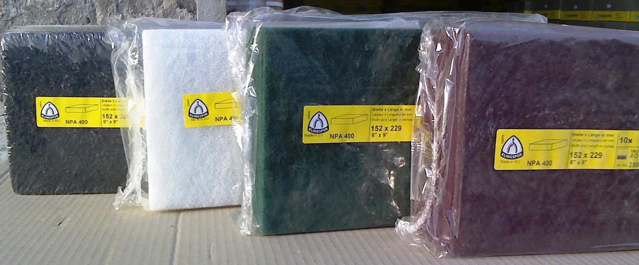 Нетканий абразивний матеріал NPA 400, 152-229мм., P320-340,  коричн. Україна - фото 2