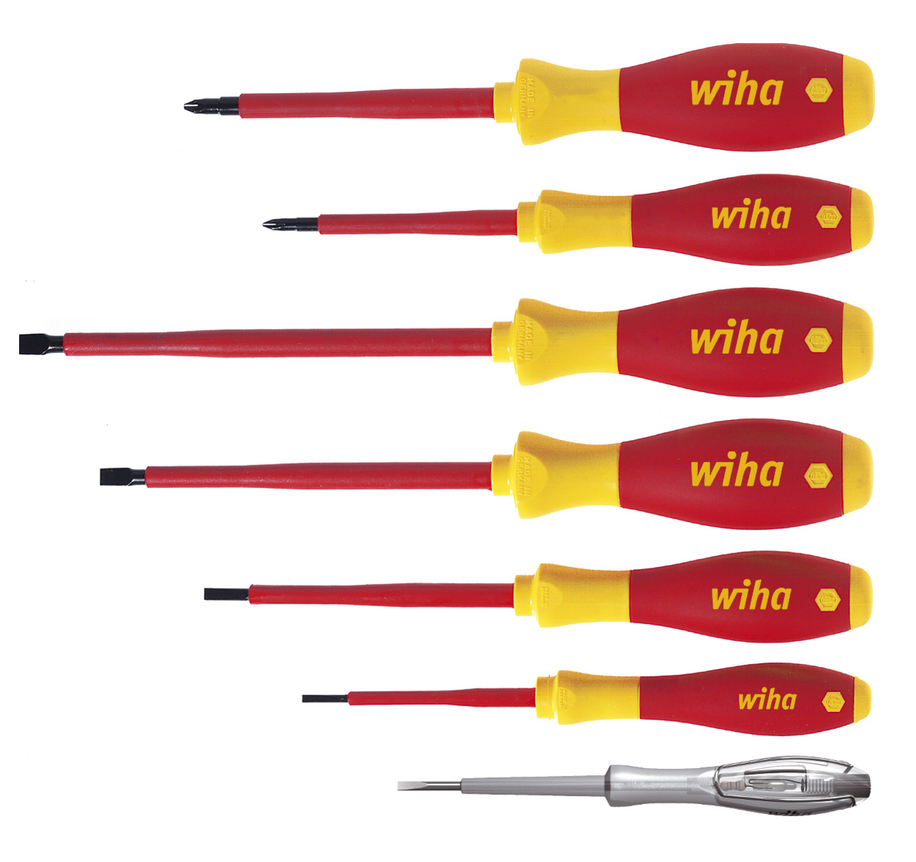 Набор отверток, SoftFinish electric, 7ед. Wiha - фото 3