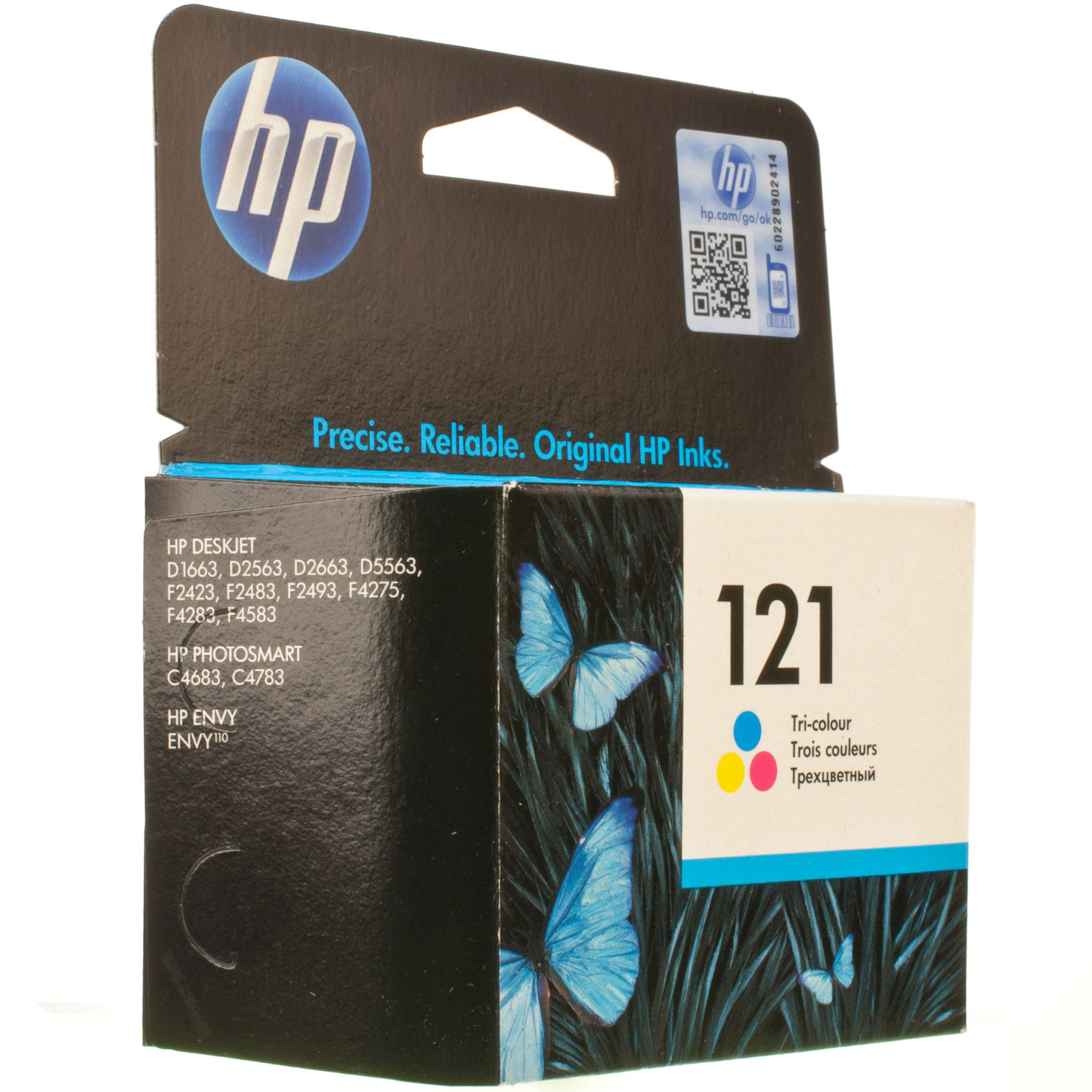 Картрідж для струменевих пристроїв HP DJ D2563/F4283 №121  (CC643HE), ориг., кольор. HP - фото 4