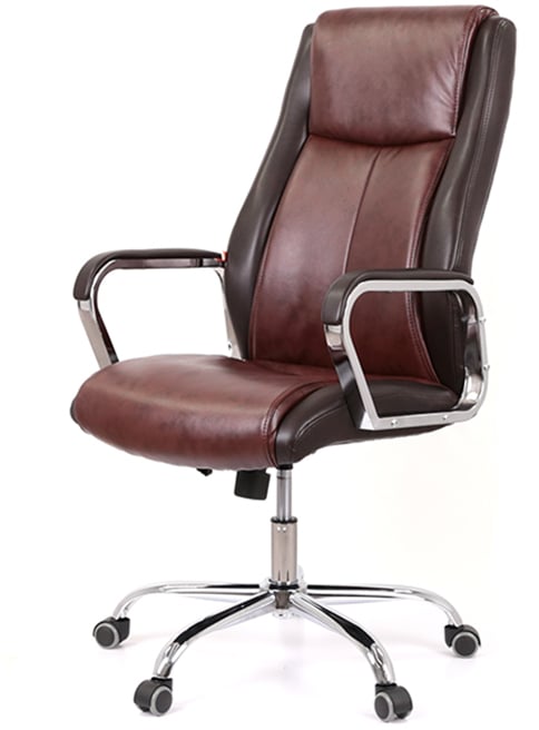 Кресло Альте TILT (PU Brown 208/207) коричневый АКЛАС - фото 4