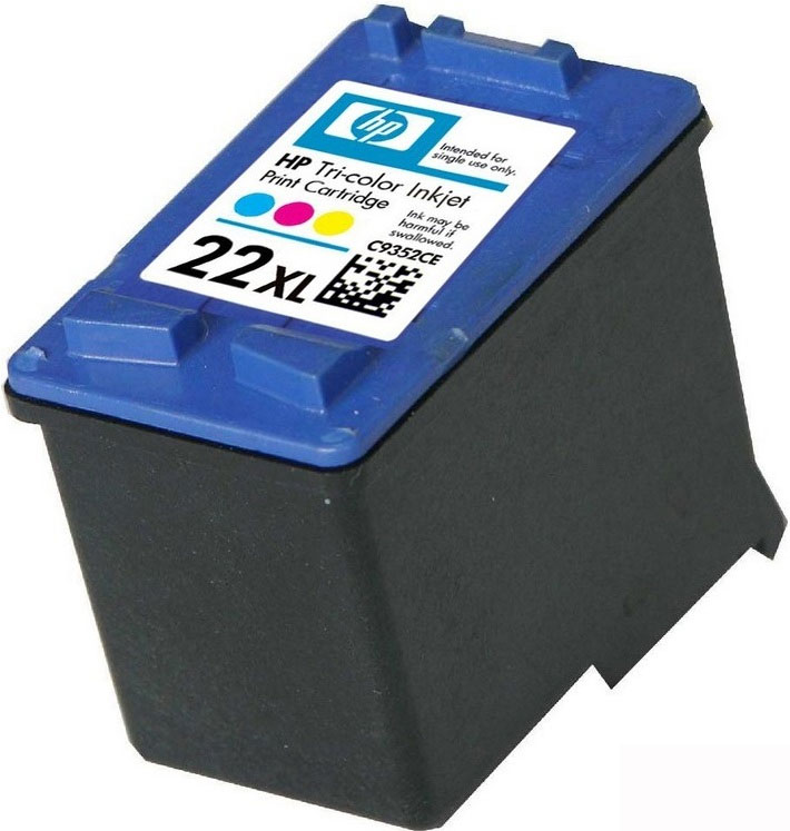 Картридж для струменевих пристроїв HP DJ 3920/F4200/F5200 №22XL (C9352CE), кольор. оригінальний - фото 7