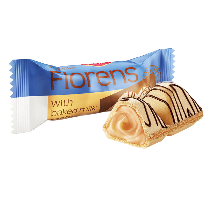 Цукерки Флоренс з смаком пряженого молока 2,2кг. АВК - фото 2