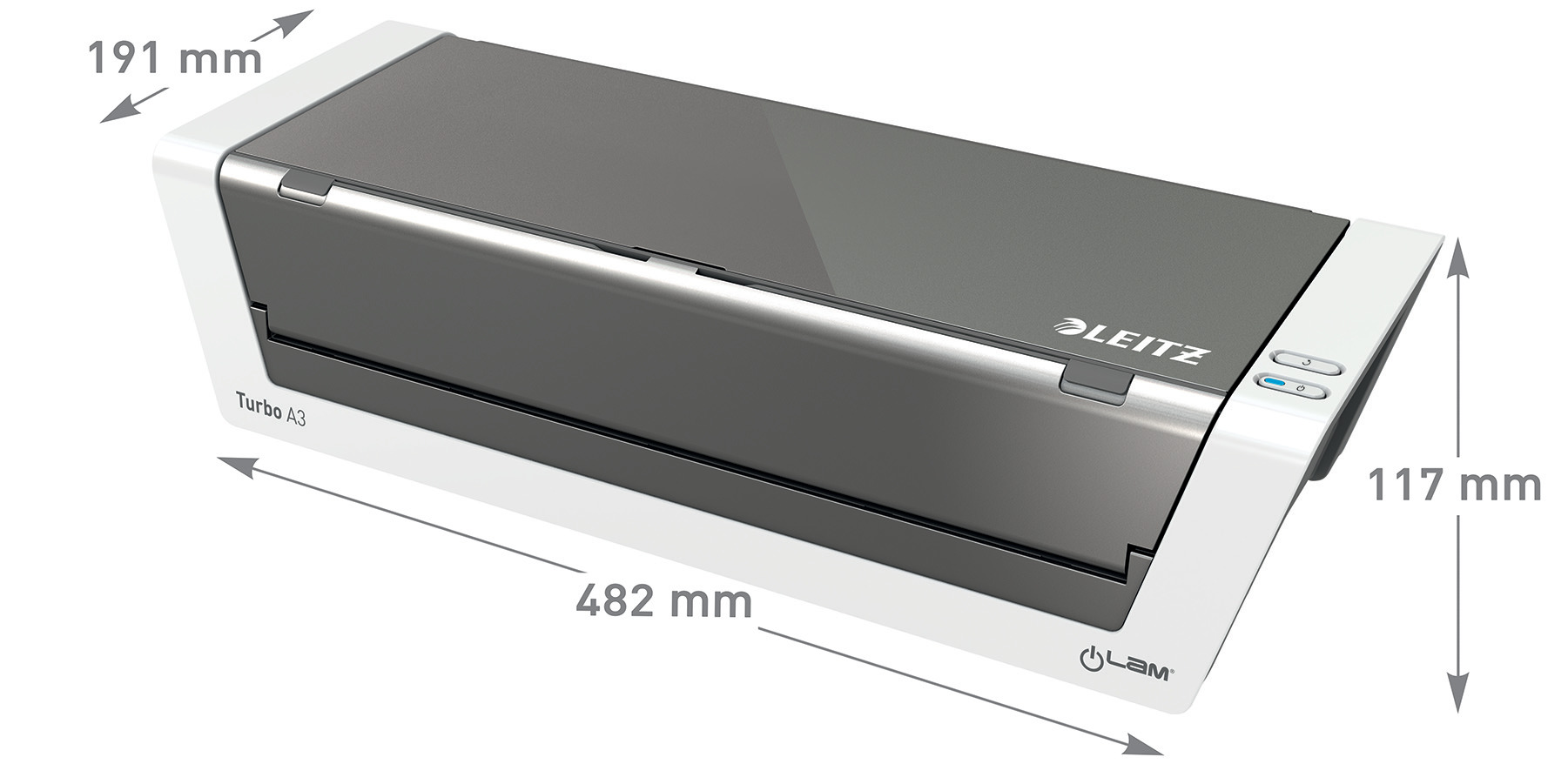 Ламінатор (А3) I-lam Touch 2 Turbo, щільність плівки 60 - 250мкм. LEITZ - фото 8