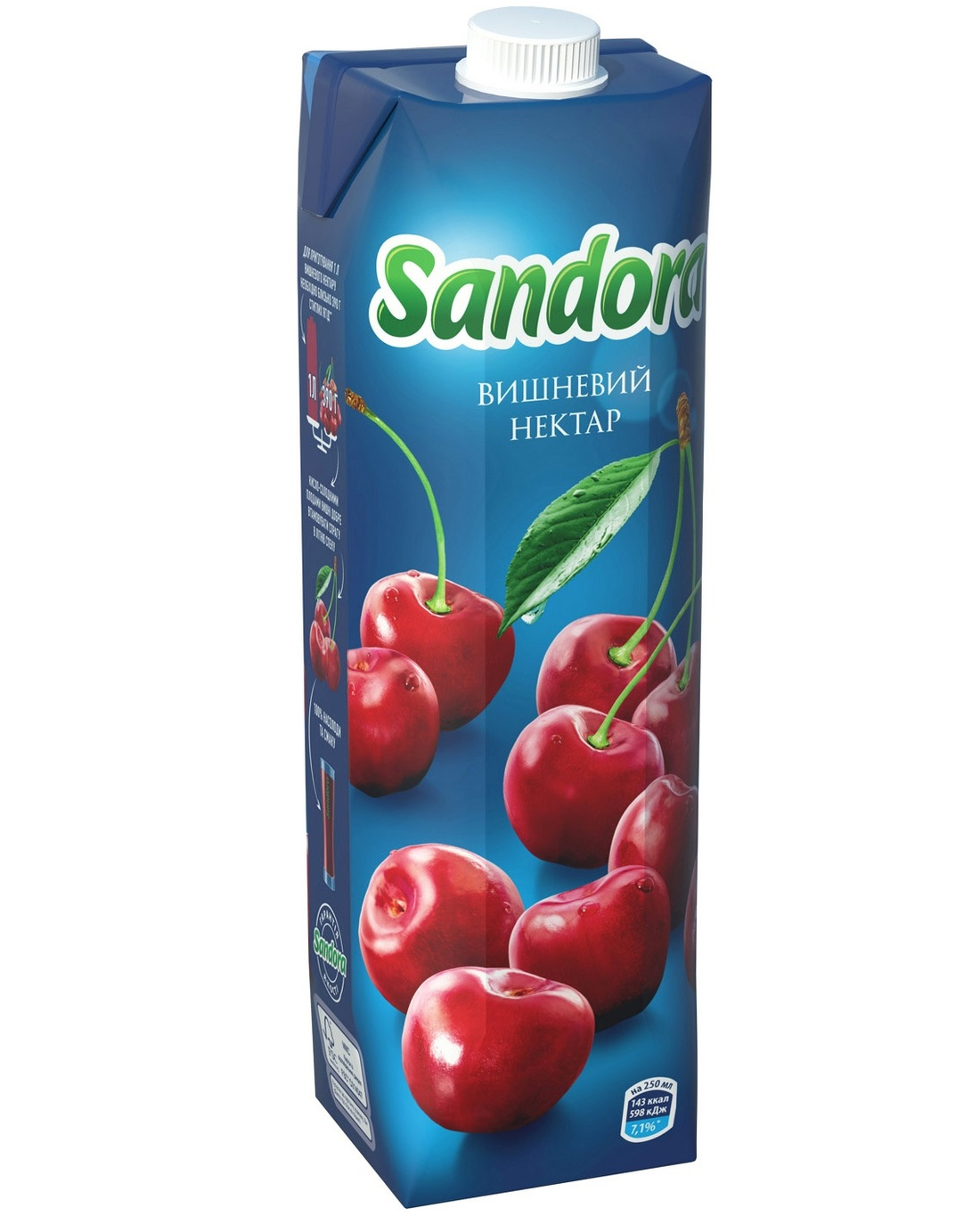 Нектар 0,95л. Вишневый Сандора - фото 1