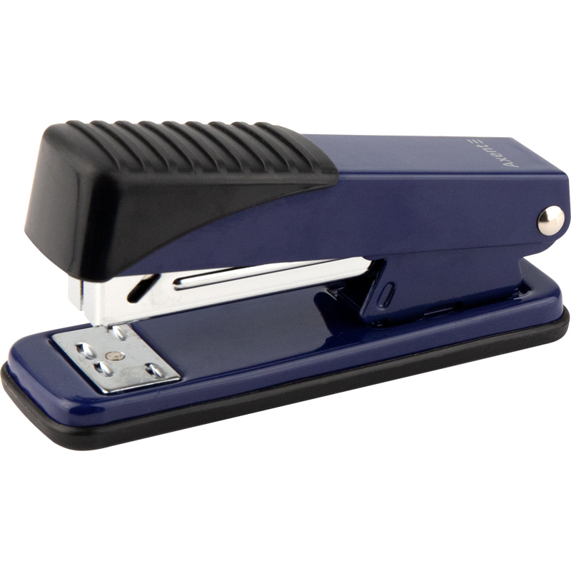 Степлер 24/6 Exakt-2, 25л., глубина скрепления 55мм., метал., 4925-A синий Axent - фото 2
