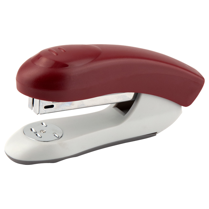Степлер 24/6 Welle-2, 20л., глубина скрепления 65мм., пласт., 4820-A красный Axent - фото 2