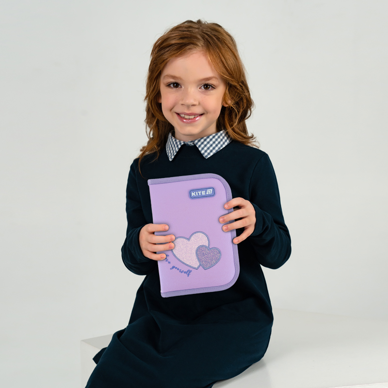 Пенал Kite 1 отд., 1 отв., без наполнения 621 Sweetheart Kite - фото 5