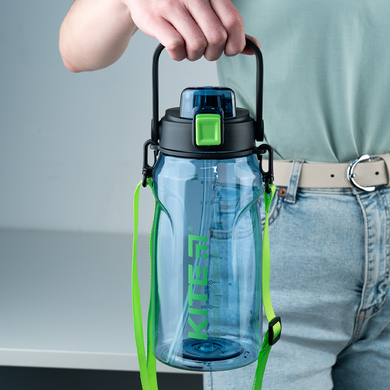 Пляшечка для води 1500 мл, синя Kite - фото 4