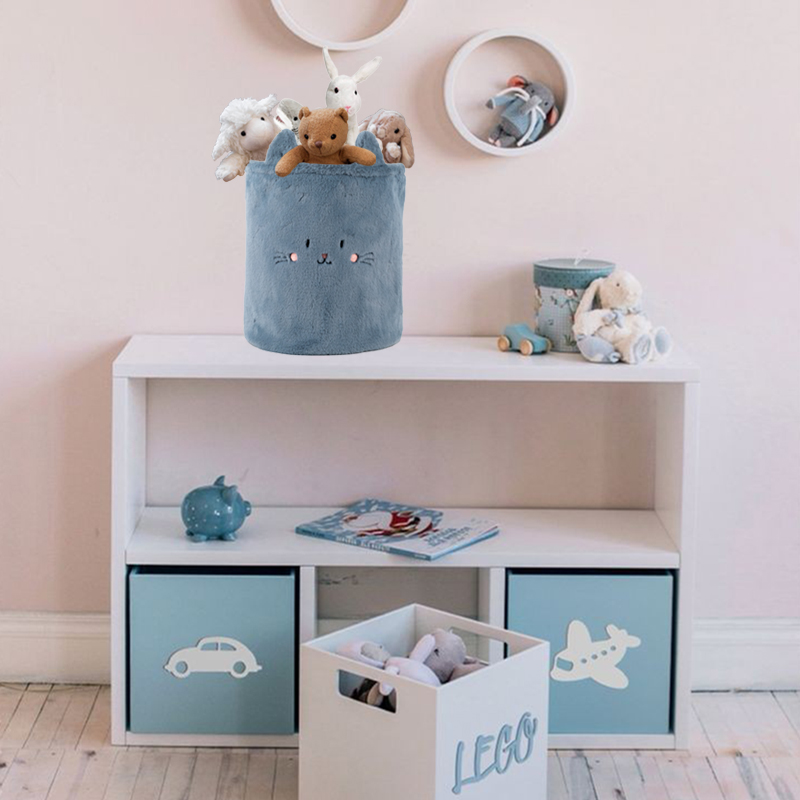 Корзина для хранения 3100 Cute Cat 30х35 см, плюшевая Kite - фото 3