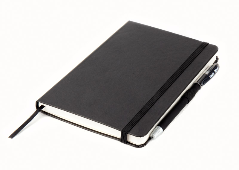 Книга записная Partner А5, 96л., кл.,  черн. Axent - фото 5