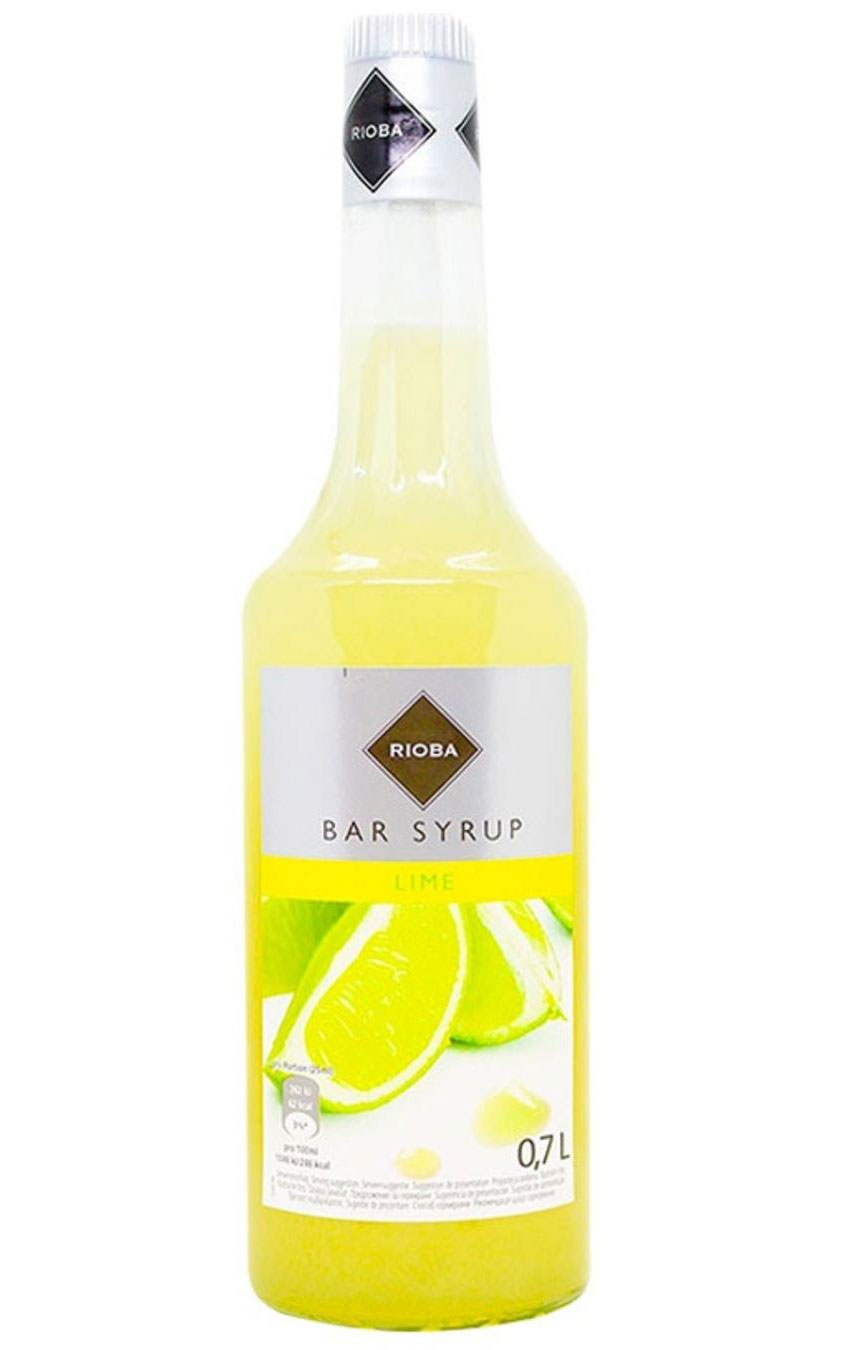 Сироп десертний 0,7л., зі смаком лайму Rioba - фото 2