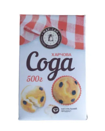Сода харчова 0,5кг Україна - фото 1