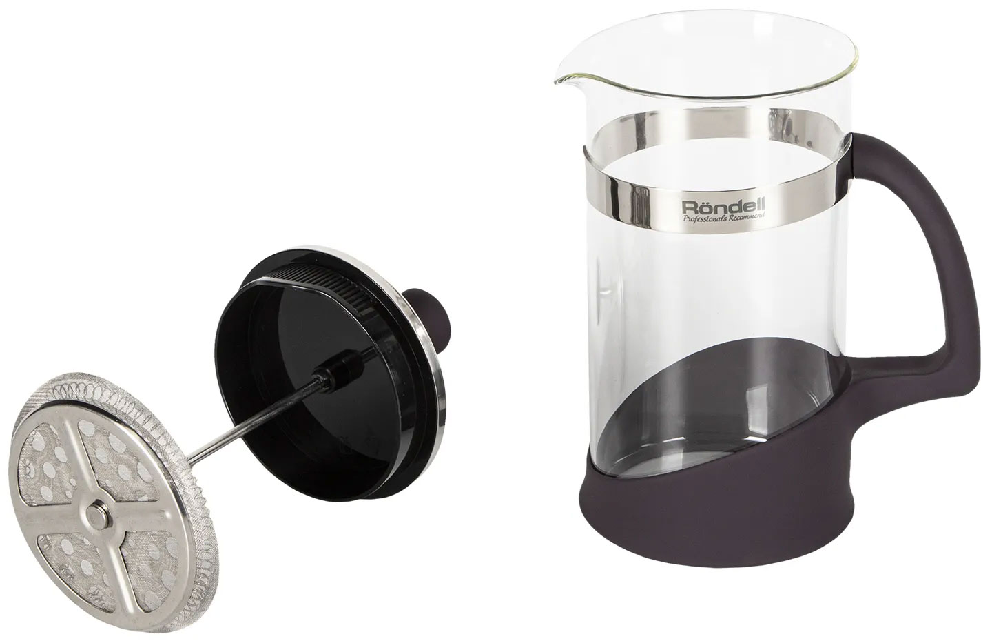 Чайник для заварювання Френч-прес RONDELL Akzent, 1л Rondell - фото 6