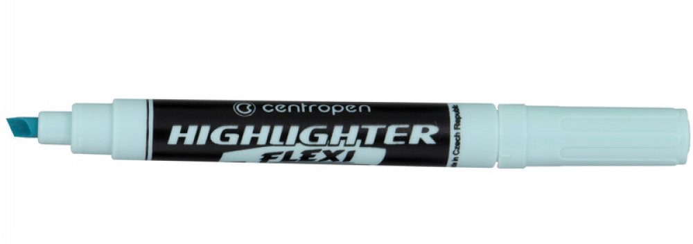 Маркер текстовый Highlighter Flexi 8542, 1-5мм., пастельный голуб. Centropen - фото 2