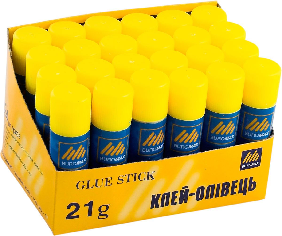 Клей-олівець PVA, 36г. BuroMax - фото 3