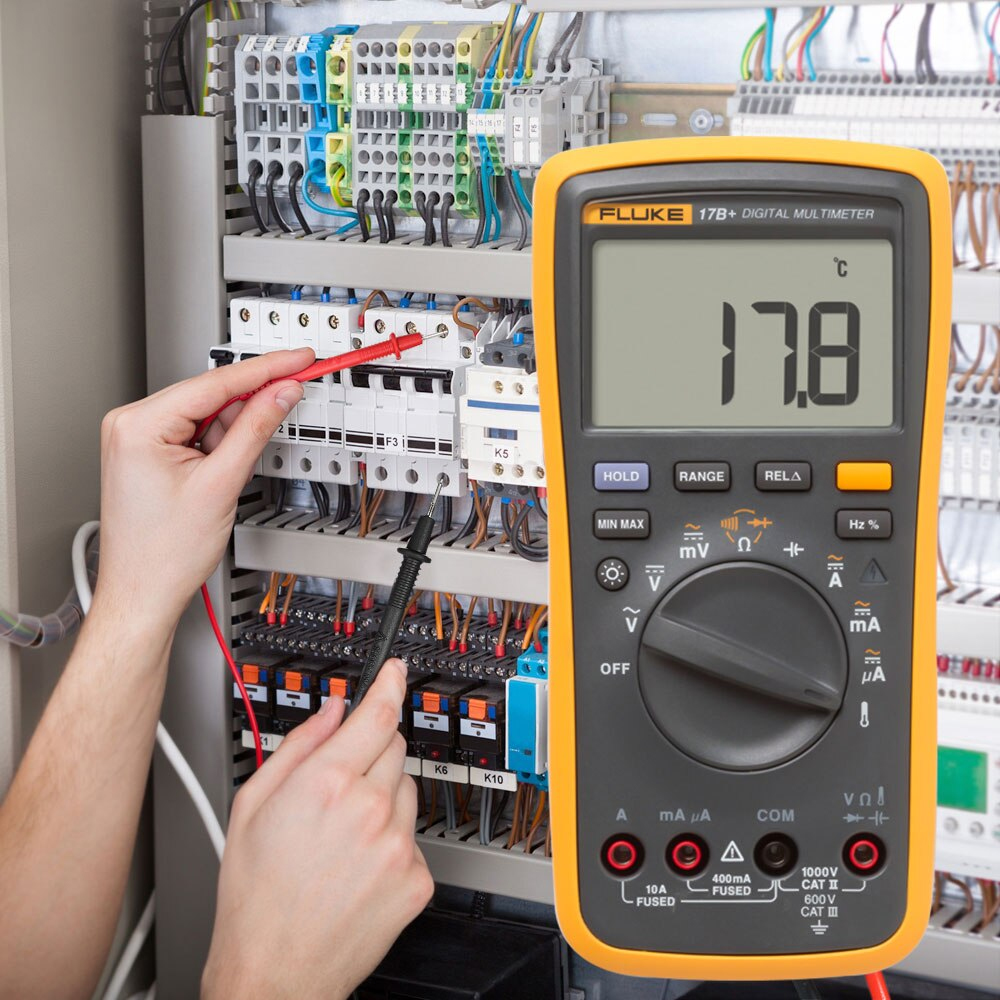 Мультиметр Fluke 17B+, 180*89*515мм., жовт. FLUKE - фото 5