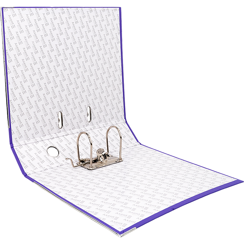 Реєстратор 7,5см. А4 (PP), односторонній, фіолет. Axent Delta - фото 1