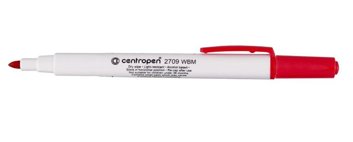 Маркер для досок круглое острие BOARD 1-2мм. 2709, красн. Centropen - фото 3