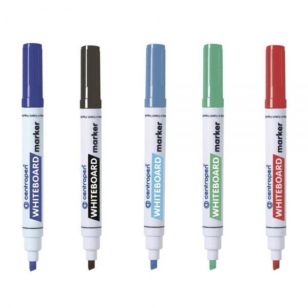 Маркер для досок клиновидное острие BOARD 1-4,6мм. 8569, красн. Centropen - фото 2