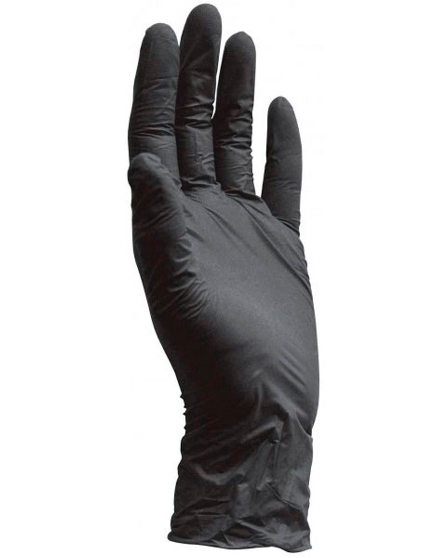 Перчатки нитриловые неопудренные облегченные, размер S, 100шт./уп., черн. Medicom - фото 3