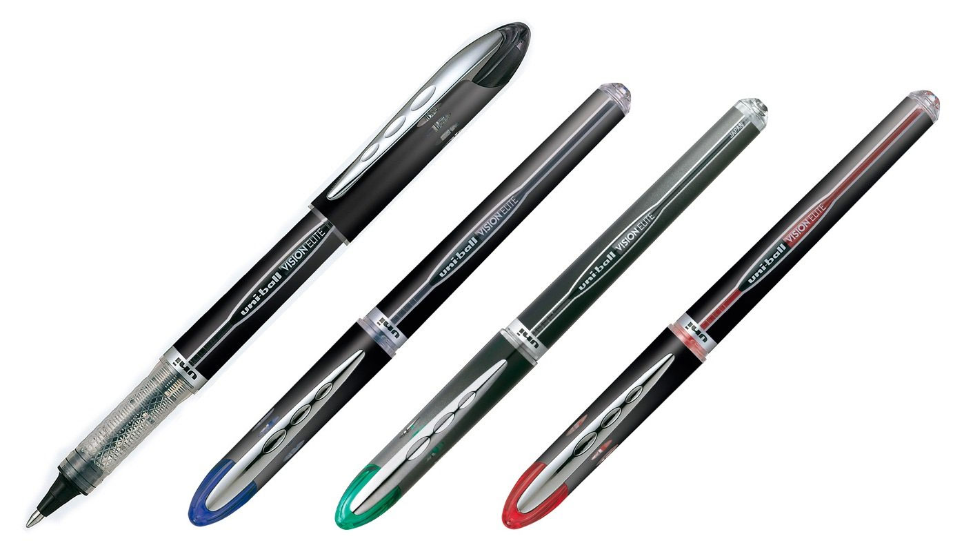 Стержень для роллера uni-ball Vision Elite, 0,5мм., красн. Uni - фото 3