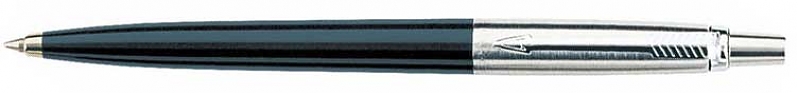 Ручка кулькова Jotter Standart,затиск - сталь, чорн. Parker - фото 4