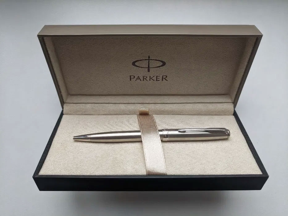 Ручка кулькова Sonnet Stainless SteelCT - сталь, оздоблення - хром Parker - фото 5