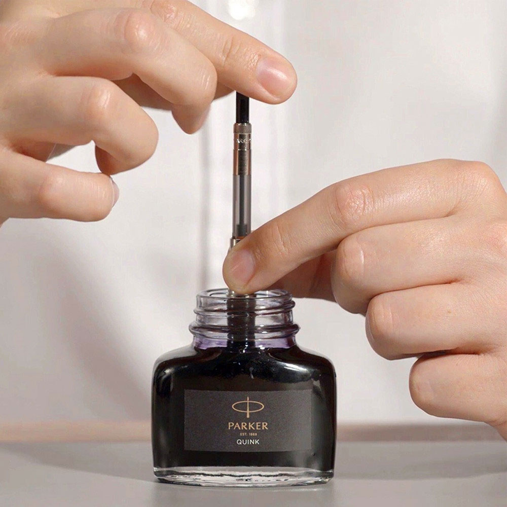 Чернила Quink 57мл., темно-син. Parker - фото 3
