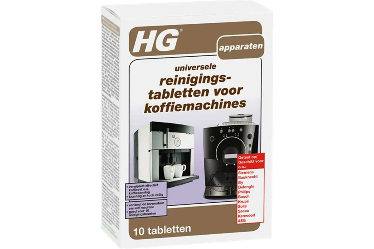 Таблетки для видалення кавових масел 10шт.*10,0г. (637000161) HG - фото 2