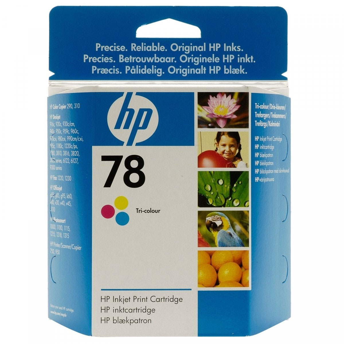 Картридж для струйных устройств HP DJ 930C/950C/970C №78 (C6578DE), цветн. оригинальный HP - фото 4