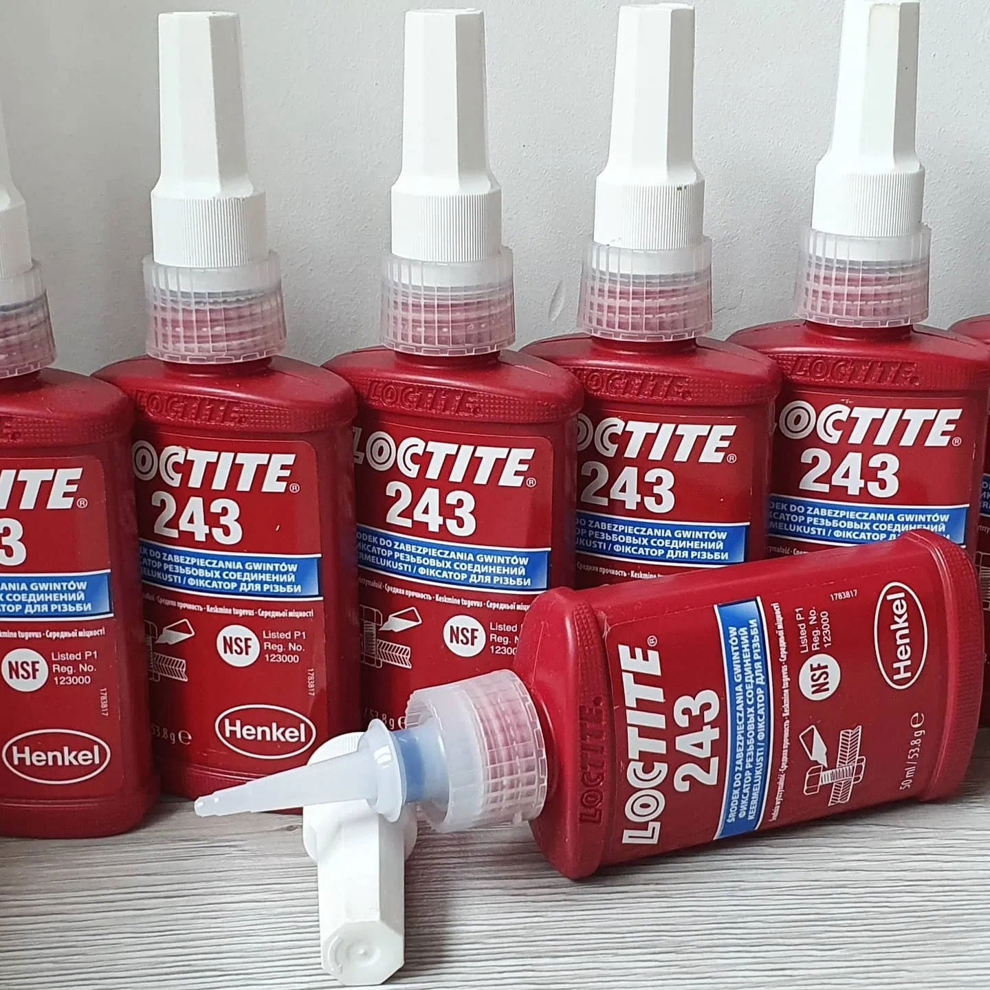 Фиксатор резьбы средней силы, анаэробный, Loctite 243, 50мл. Loctite - фото 3