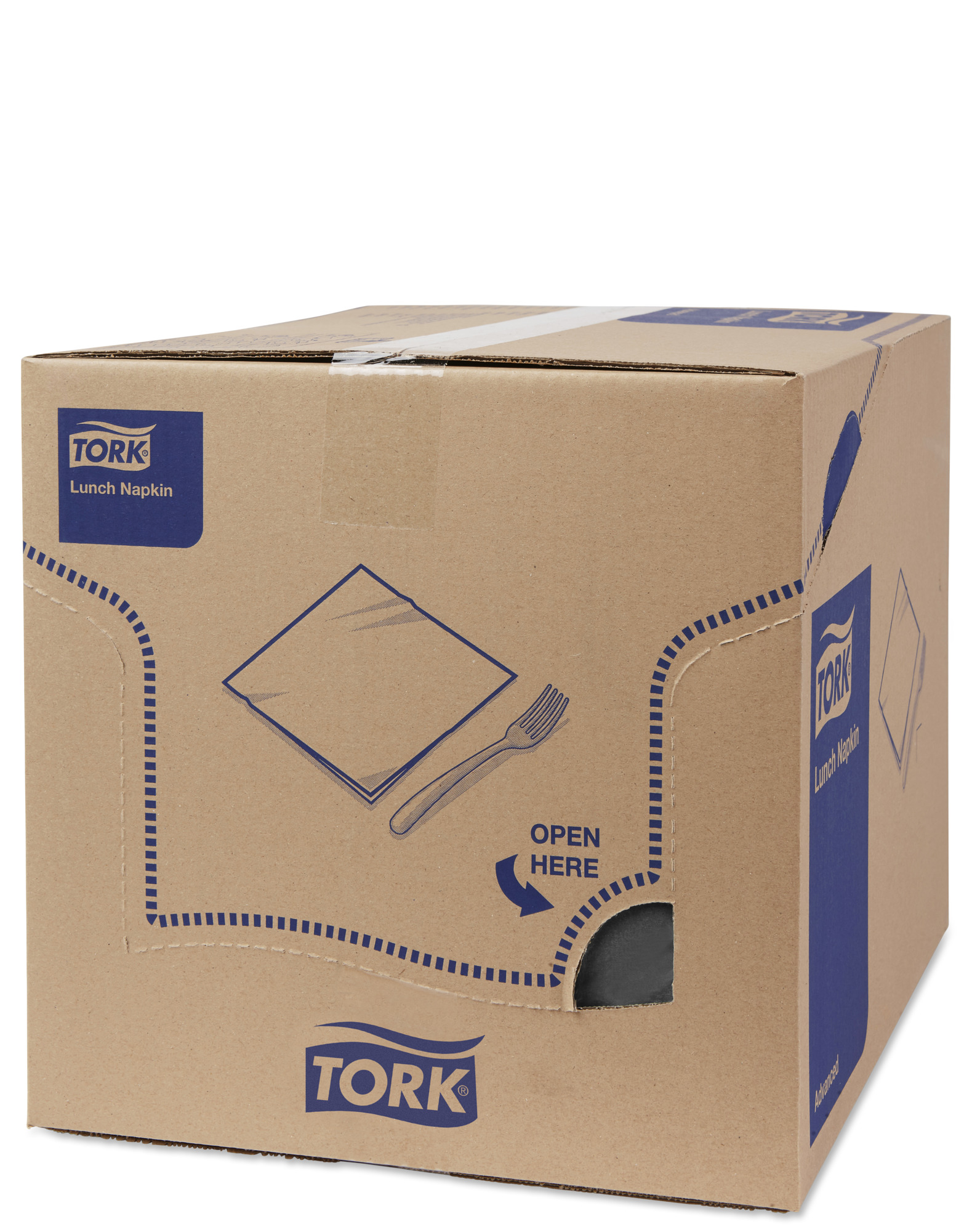 Серветки 33*33см. Tork Advanced 2-х шарові, 200шт./уп., чорн. Tork - фото 5