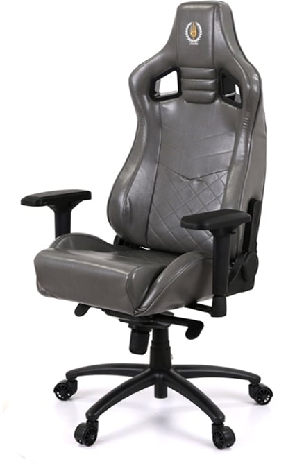 Кресло геймерское Ретчет PL MB (PU grey) серый АКЛАС - фото 2