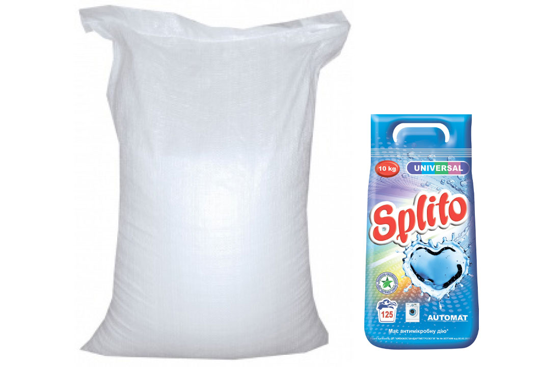 Пральний порошок автомат універсал, 25кг. Splito - фото 1