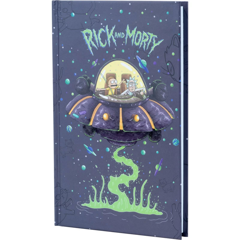 Книга записна А6, тверда обкл. , 80арк., кл., «Rick and Morty»-2 (rm22-199-2) Kite - фото 5